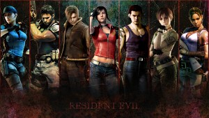 Imagen de 7 personajes del juego